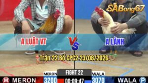 Trận 22 CPC2 23/08/2026 – Anh Lành Đưa Hàng Hiệu Vào Đá Nhanh Gọn