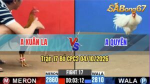 Trận 17 CPC2 04/10/2026 – Anh Hai Hóc Môn Gặp Anh Thiện Bến Tre