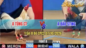 Trận 8 CPC2 07/10/2026 – Anh Bảo Sting Tung Hàng Hiệu Vào Sân
